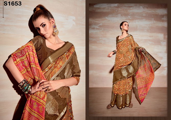 Kathika Vol 4 Printed Daily Wear Sarees Catalog
